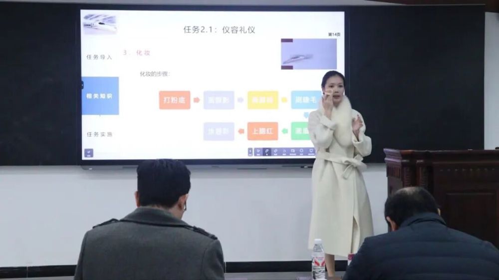 ▲高速铁路客运服务礼仪——覃北华