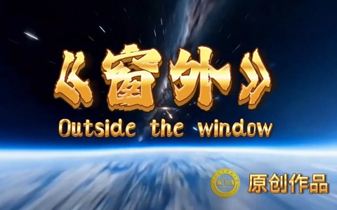 窗外
