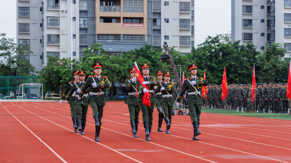 国旗护卫队入场 (2)