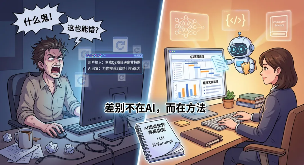 用 AI 干活，别人轻松搞定，你却气得想骂人？问题出在这儿