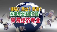贸易经济专业：学习内容、就业前景及薪资待遇